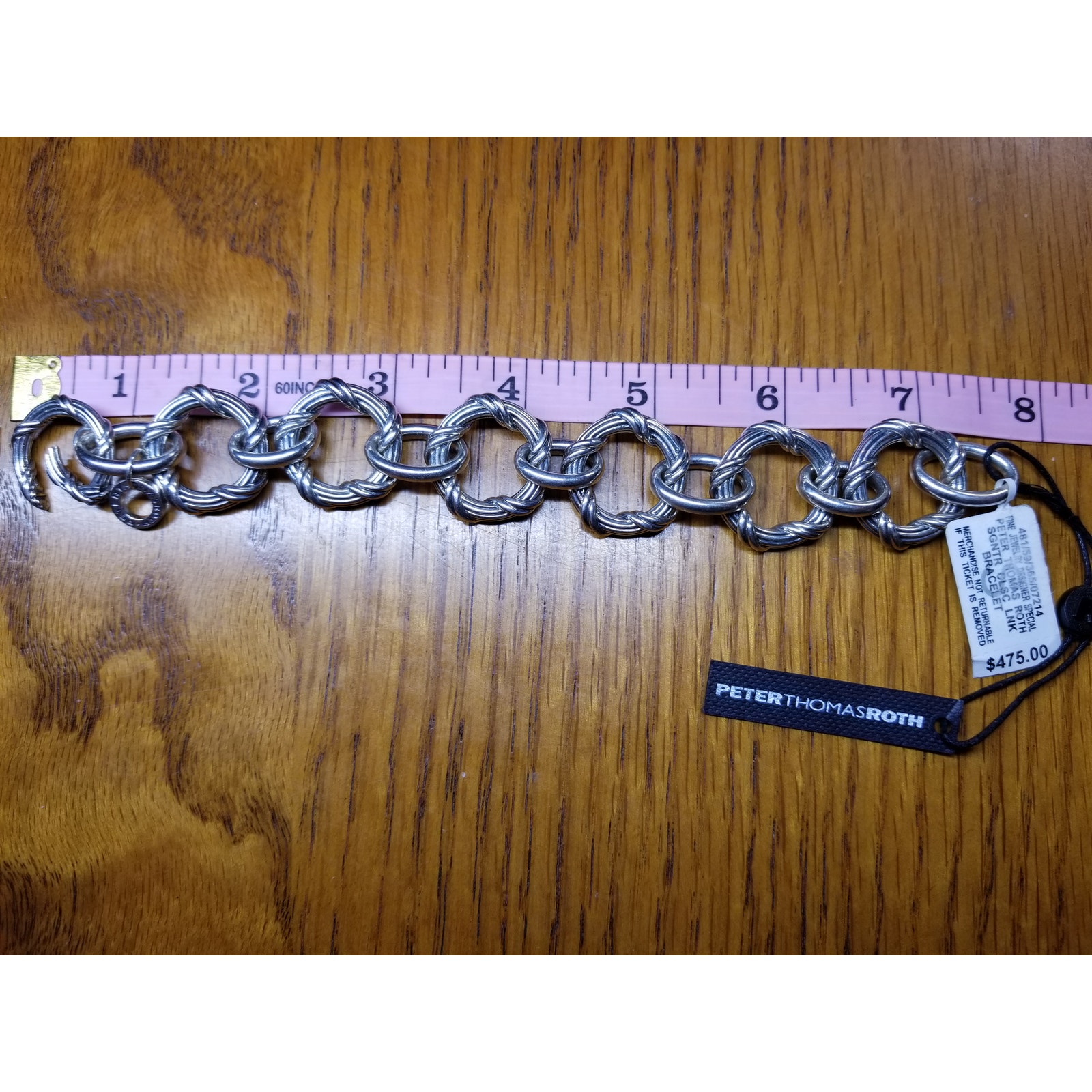 Peter Thomas Roth Sterling Silver Bracelet 8